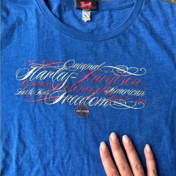 Harley-Davidson Royal Blue Tee - Picture 2 of 2